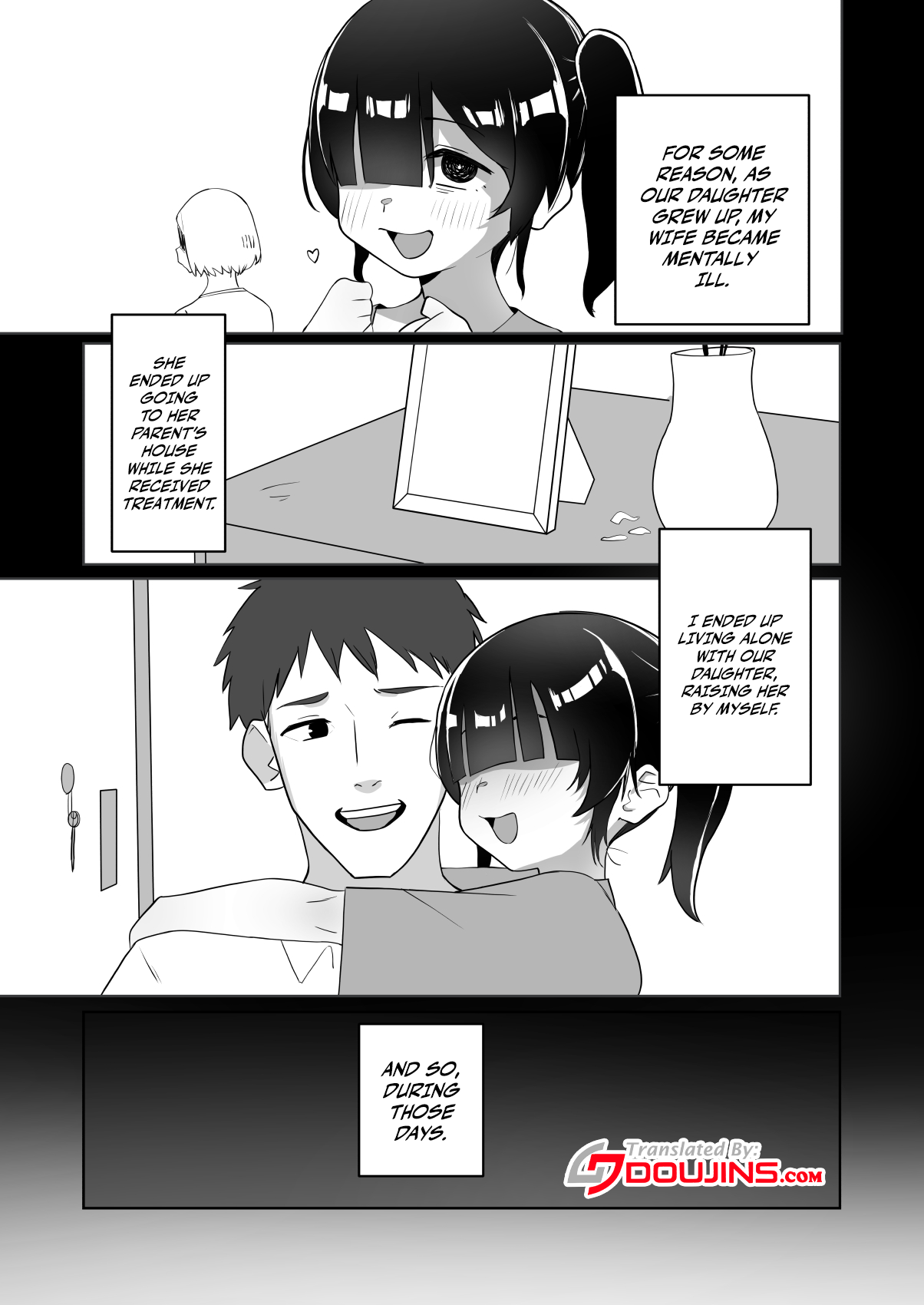 Hentai Manga Comic-A Gloomy Girl's Way To Commit Reverse-NTR ~ Having Immoral Cheating Sex With My Adoptive Daughter ~-Read-2